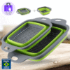 Escorredor Retrátil em Silicone