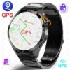 Smartwatch com Rastreador GPS, Huawei, Xiaomi, Chamada Bluetooth, NFC, AMOLED, Frequência Cardíaca