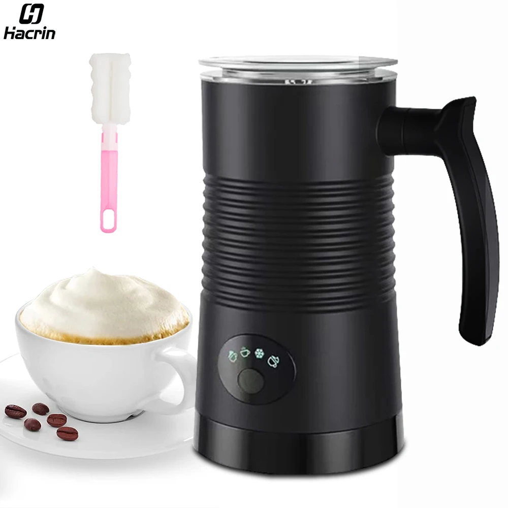 Máquina Elétrica de Leite, Água Quente e Fria, Espuma Automática para o Café, Cappuccino, 4 em 1
